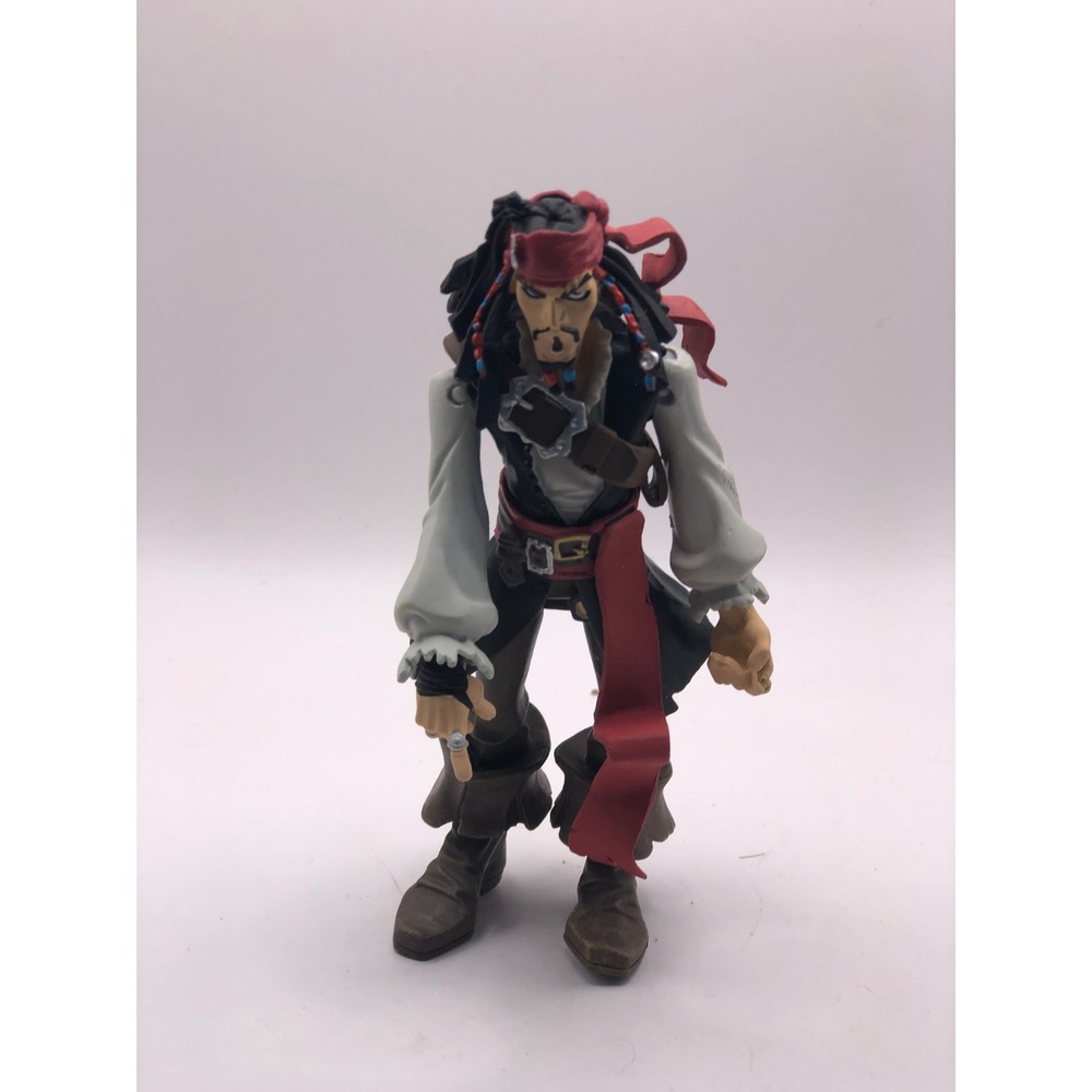 Disney Pirates of the Caribbean Captain Jack Sparrow Animated Action Figure 5in